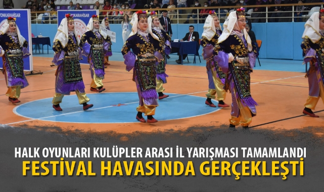 HALK OYUNLARI KULÜPLER ARASI İL YARIŞMASI TAMAMLANDI
