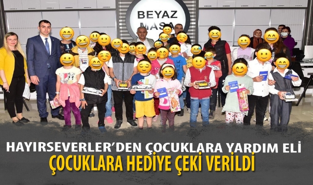 HAYIRSEVERLER’DEN ÇOCUKLARA YARDIM ELİ