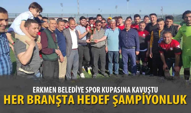 "HER BRANŞTA HEDEF ŞAMPİYONLUK"