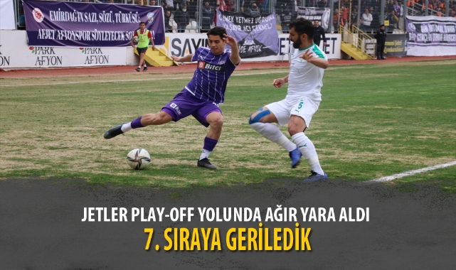 JETLER PLAY-OFF YOLUNDA AĞIR YARA ALDI