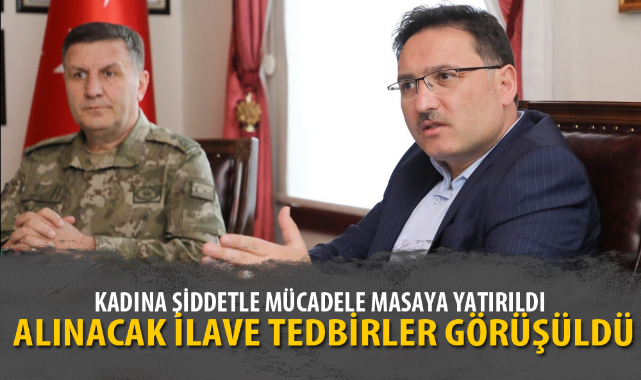 KADINA ŞİDDETLE MÜCADELE MASAYA YATIRILDI