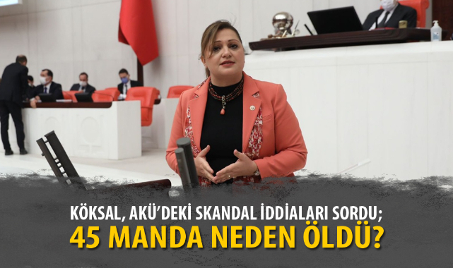 Köksal, AKÜ’deki skandal iddiaları Meclis gündemine taşıdı
