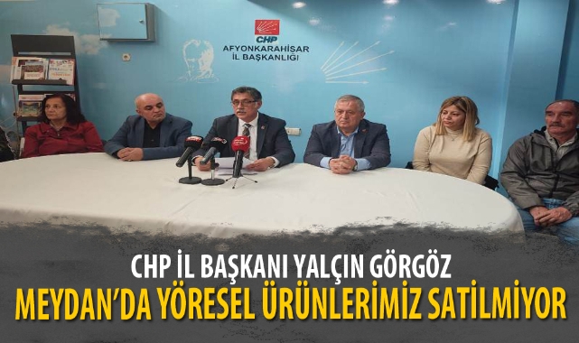 MEYDAN’DA YÖRESEL ÜRÜNLERİMİZ SATİLMİYOR