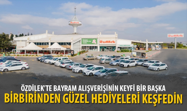 ÖZDİLEK’TE BAYRAM ALIŞVERİŞİNİN KEYFİ BİR BAŞKA