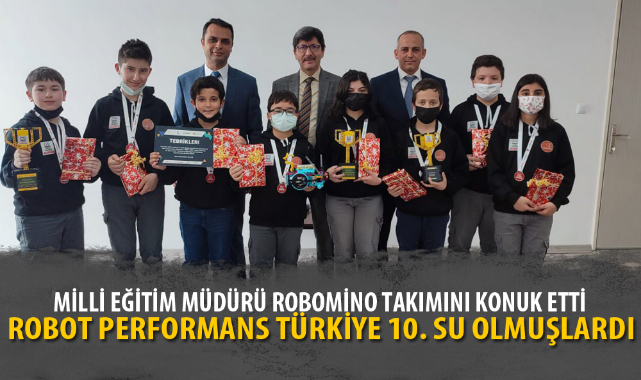 ROBOT PERFORMANS TÜRKİYE 10. SU OLMUŞLARDI
