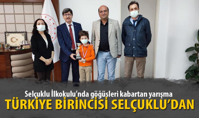 Selçuklu İlkokulu’nda göğüs kabartan yarışma