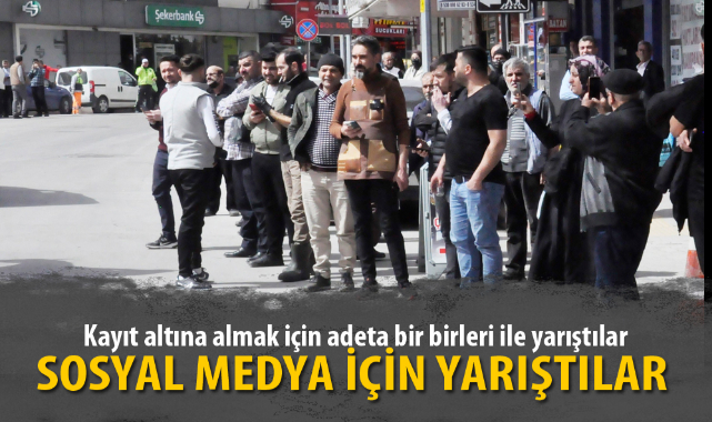 SOSYAL MEDYA İÇİN YARIŞTILAR