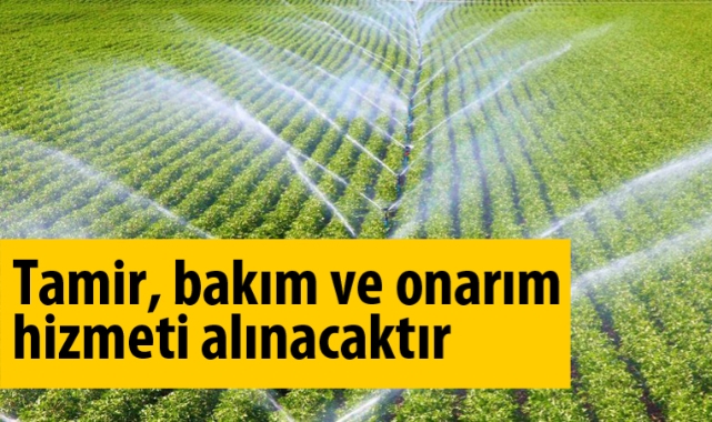 Tamir, bakım ve onarım hizmeti alınacak