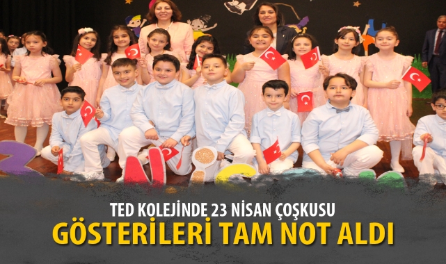 TED AFYON KOLEJİNDE 23 NİSAN COŞKUSU