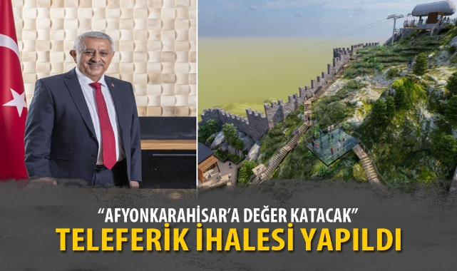 TELEFERİK İHALESİ YAPILDI