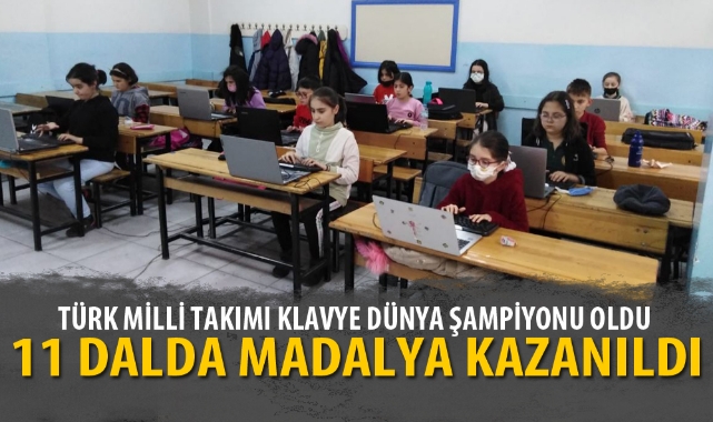 TÜRK MİLLİ TAKIMI KLAVYE DÜNYA ŞAMPİYONU OLDU