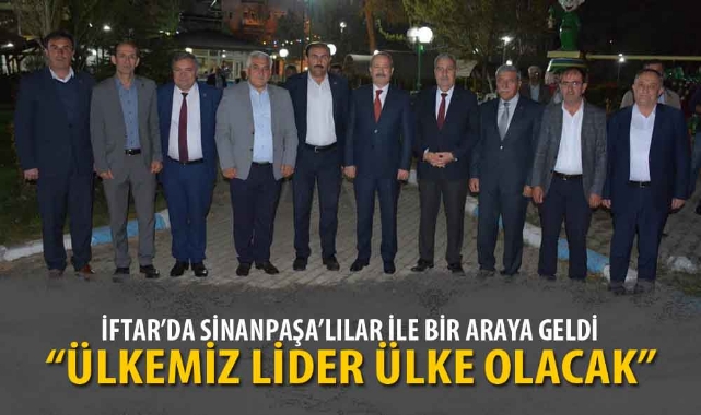 “ÜLKEMİZ LİDER ÜLKE OLACAK”