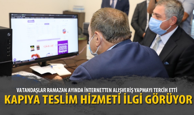 VATANDAŞLAR RAMAZAN AYINDA İNTERNETTEN ALIŞVERİŞ YAPMAYI TERCİH ETTİ