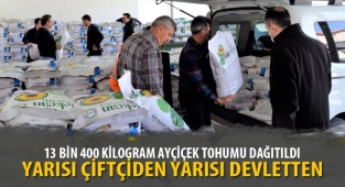 YARISI ÇİFTÇİDEN YARISI DEVLETTEN