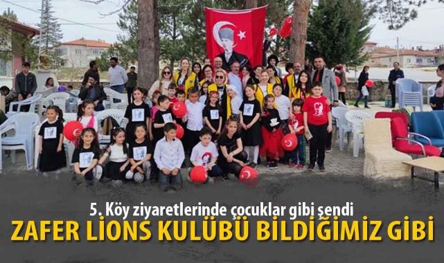 ZAFER LİONS KULÜBÜ BİLDİĞİMİZ GİBİ