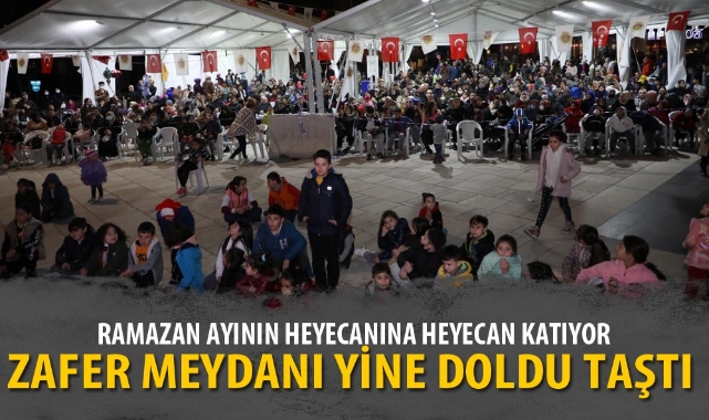 ZAFER MEYDANI YİNE DOLDU TAŞTI