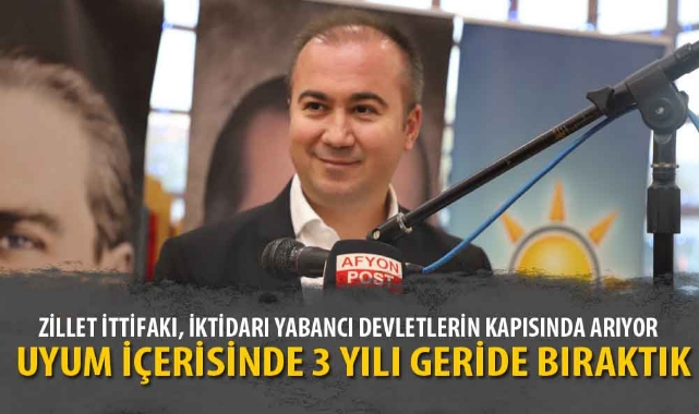 "ZİLLET İTTİFAKI, İKTİDARI YABANCI DEVLETLERİN KAPISINDA ARIYOR"