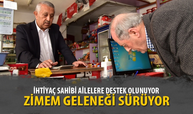 ZİMEM GELENEĞİ SÜRÜYOR