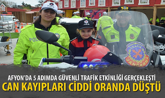 5 ADIMDA GÜVENLİ TRAFİK ETKİNLİĞİ GERÇEKLEŞTİ