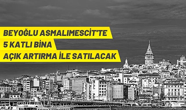 5 katlı bina satılacak