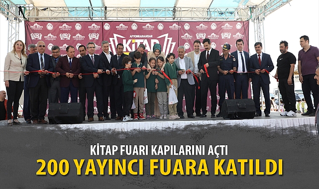 AFYONKARAHİSAR 4. KİTAP FUARI AÇILDI