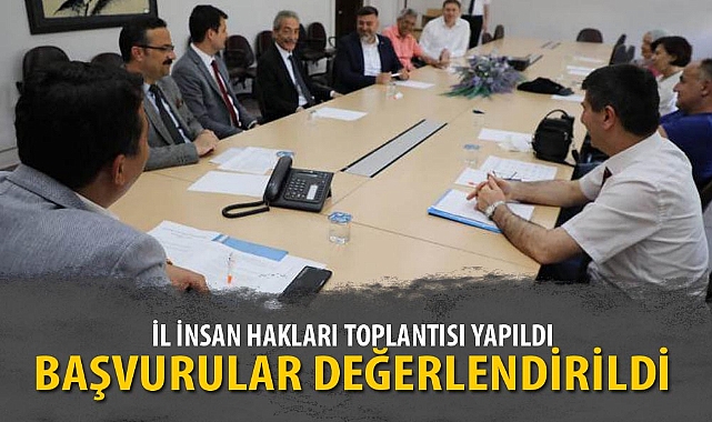 AFYONKARAHİSAR İL İNSAN HAKLARI TOPLANTISI YAPILDI
