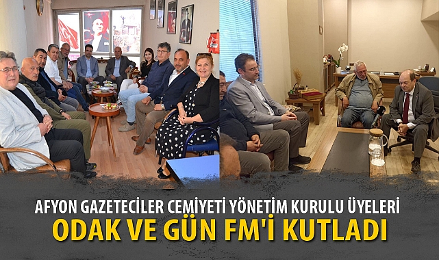 AGC’den Odak ve Gün FM'e kutlama