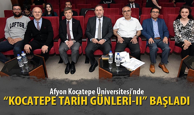 AKÜ’DE “KOCATEPE TARİH GÜNLERİ-II” BAŞLADI