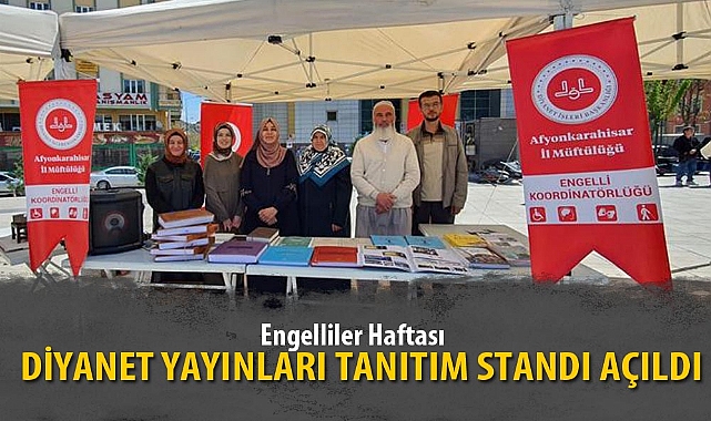 DİYANET YAYINLARI TANITIM STANDI AÇILDI
