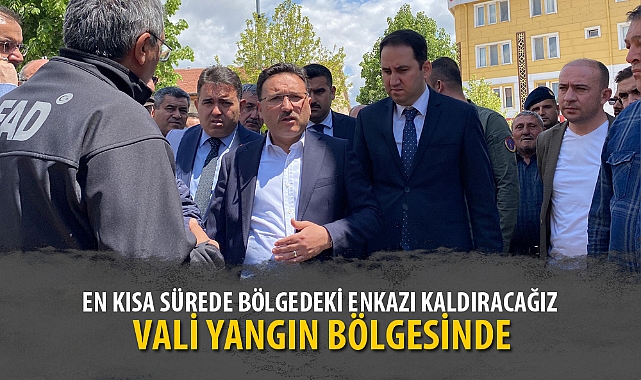 EN KISA SÜREDE BÖLGEDEKİ ENKAZI KALDIRACAĞIZ