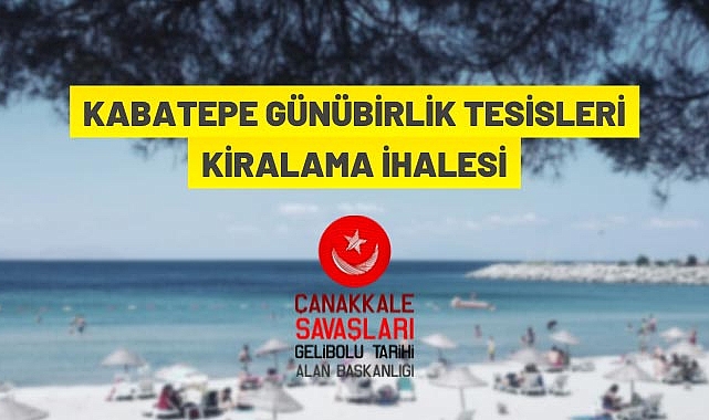 Günübirlik Tesis kiraya verilecek