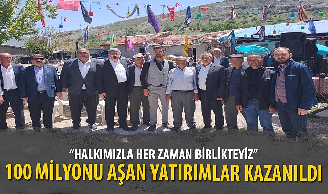 "Halkımızla Her Zaman Birlikteyiz "