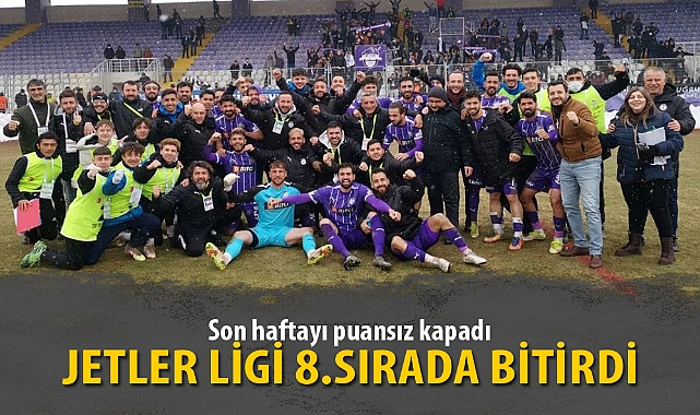 JETLER LİGİ 8.SIRADA BİTİRDİ