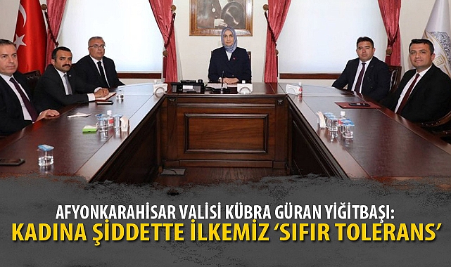 KADINA ŞİDDETTE İLKEMİZ 'SIFIR TOLERANS'