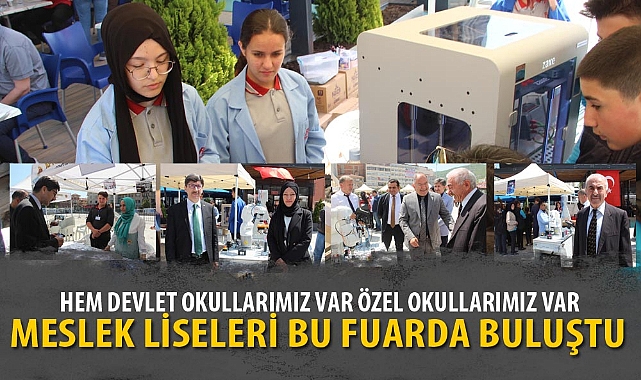 MESLEK LİSELERİ BU FUARDA BULUŞTU