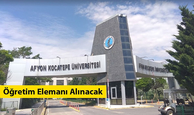 Öğretim Elemanı alınacak