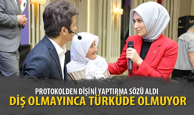 PROTOKOLDEN DİŞİNİ YAPTIRMA SÖZÜ ALDI