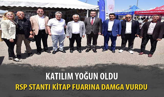 RSP STANTI KİTAP FUARINA DAMGA VURDU