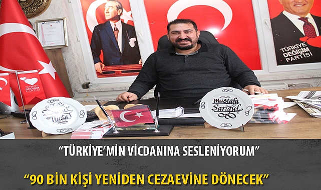 “TÜRKİYE’MİN VİCDANINA SESLENİYORUM”