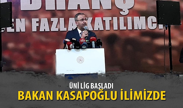 ÜNİLİG Afyonkarahisar'da start aldı 