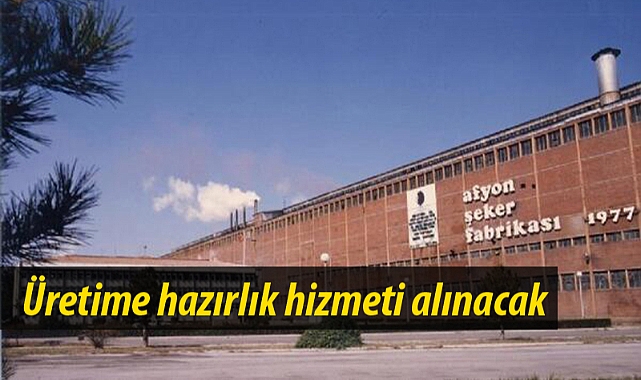 Üretime hazırlık hizmeti alınacak