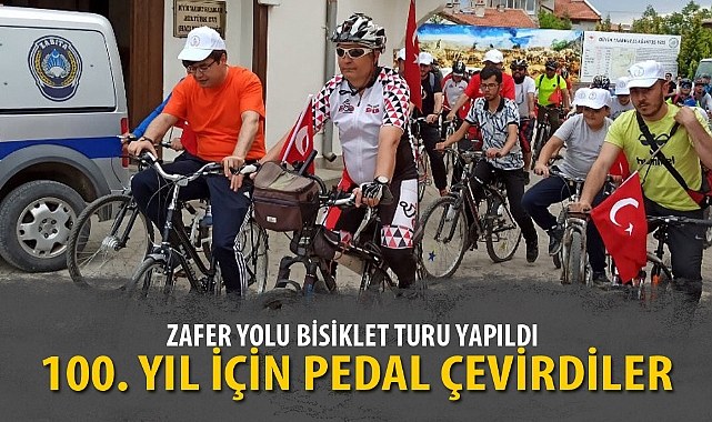 100. YIL İÇİN PEDAL ÇEVİRDİLER