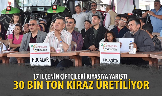 17 İLÇENİN ÇİFTÇİLERİ KIYASIYA YARIŞTI