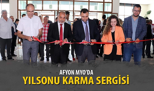 AFYON MYO'DA YILSONU KARMA SERGİSİ
