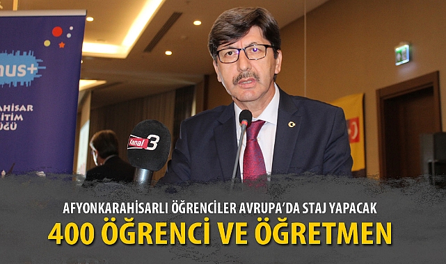 AFYONKARAHİSARLI ÖĞRENCİLER AVRUPA'DA STAJ YAPACAK