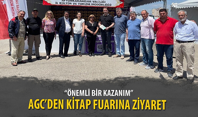 AGC’DEN KİTAP FUARINA ZİYARET