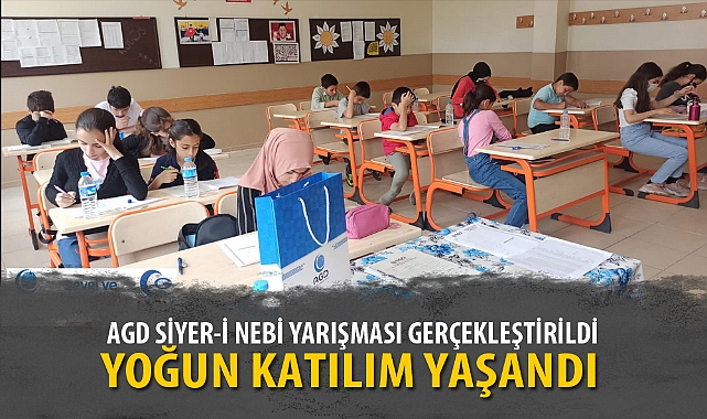 AGD SİYER-İ NEBİ YARIŞMASI GERÇEKLEŞTİRİLDİ