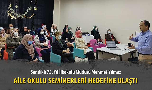 AİLE OKULU SEMİNERLERİ HEDEFİNE ULAŞTI
