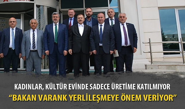 AK PARTİ HEYETİNDEN BAKAN VARANK'A ZİYARET