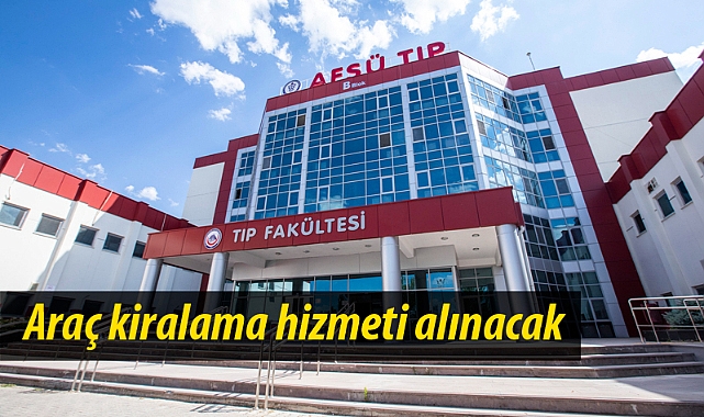 Araç kiralama hizmeti alınacaktır